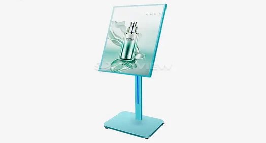 What are the advantages of indoor rechargeable digital signage displays?